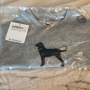 Black dog Toddler Sweatshirt. Never worn!